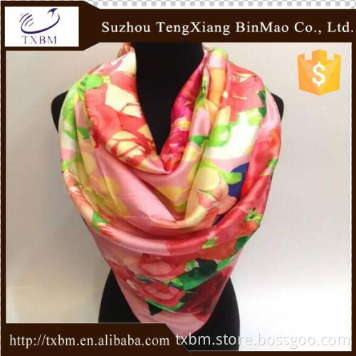 100% silk scarf, 12mm, satin